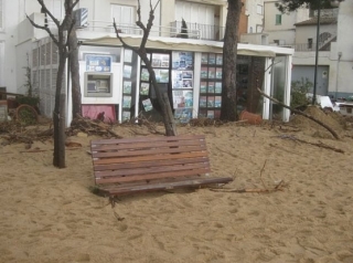 Consecuencias de una fuerte tormenta
